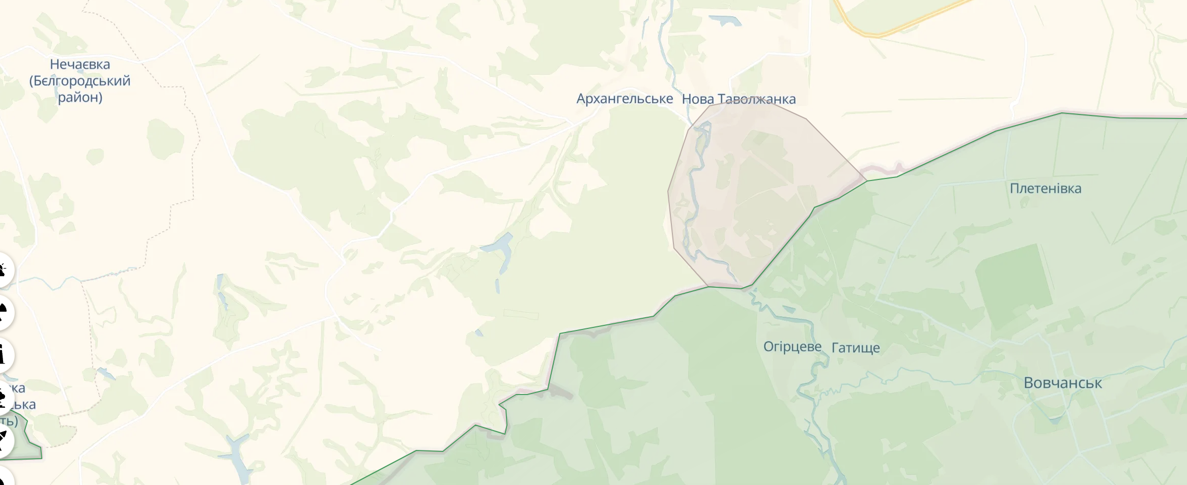 Рейд РДК до Росії. Куди просунулися добровольці за тиждень боїв (мапа сірих зон)